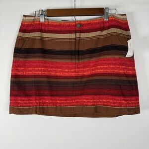 Old Navy Women's Skirt San Francisco Aztec Desert Size 8‎ Short NWT New